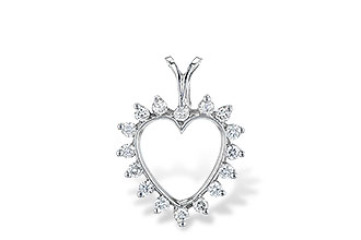 A051-93899: HEART PENDANT .23 TW