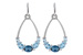 A233-75680: EARR 3.75 BLUE TOPAZ 4.17 TGW