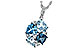 A234-64735: NECK 2.60 BLUE TOPAZ 2.70 TGW