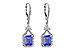 A235-54780: EARR 1.60 TW TANZANITE 2.08 TGW