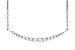 A235-59362: NECKLACE .20 TW (16 STONES)