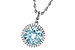 A235-60217: NECK 2.05 AQUAMARINE 2.16 TGW