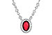 A235-61108: NECK .70 RUBY .94 TGW (17")