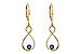 A235-62999: EARR .27 AMETHYST .35 TGW