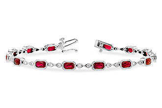 A318-30262: BRACELET 4.50 RUBY 4.82 TGW