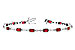 A318-30262: BRACELET 4.50 RUBY 4.82 TGW