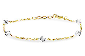 A318-34744: BRACELET .25 TW (7.25")