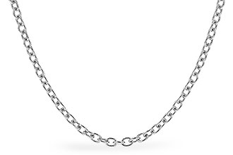 A319-24762: CABLE CHAIN (1.3MM, 14KT, 20IN, LOBSTER CLASP)