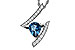 A320-10217: NECK 1.04 LONDON BLUE TOPAZ 1.23 TGW (8x6MM)