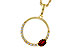 A320-12017: NECKLACE .26 RUBY .41 TGW