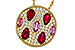 A320-17471: NECK 1.42 TW PRECIOUS (RUBY & PINK SAPP) 1.82 TGW