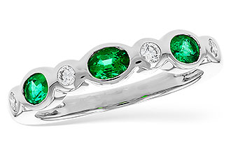 A321-00253: LDS WED RG .43 EMERALD .56 TGW