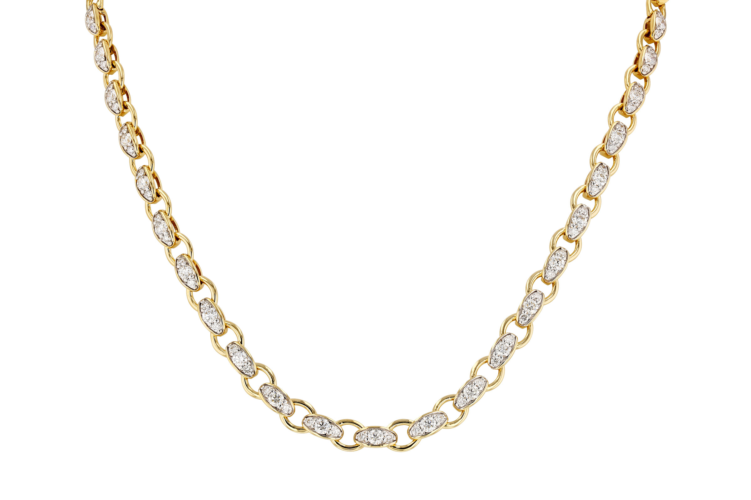 A321-02017: NECKLACE 3.18 TW (17.25")