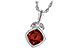 B229-25689: NECK 1.09 GARNET 1.10 TGW