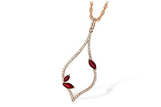 B235-54780: NECK .36 RUBY .56 TGW