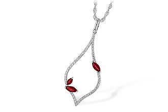 B235-54780: NECK .36 RUBY .56 TGW