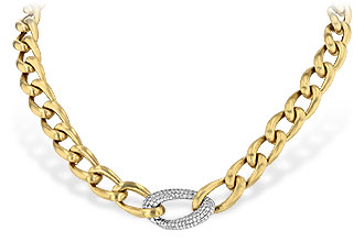 B235-55662: NECKLACE 1.22 TW (17 INCH LENGTH)