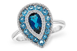 B235-58444: LDS RG 1.52 TW BLUE TOPAZ 1.60 TGW