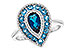 B235-58444: LDS RG 1.52 TW BLUE TOPAZ 1.60 TGW