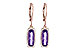 B235-60217: EARR 1.60 AMETHYST 1.78 TGW