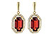 B235-60244: EARR 3.30 TW GARNET 3.49 TGW