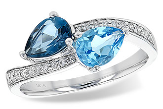 B235-61144: LDS RG 1.52 BLUE TOPAZ 1.66 TGW