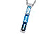 B318-30235: NECK 1.26 BLUE TOPAZ 1.30 TGW