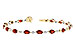 B318-31117: BRACELET 6.44 GARNET 6.60 TGW