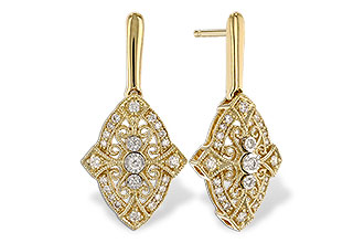 B319-23862: EARRINGS .25 TW