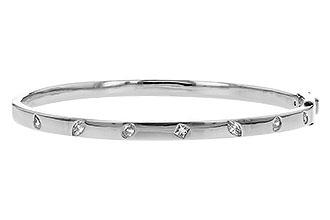 B319-24771: BANGLE .35 TW FANCY CUT DIAMONDS