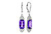 B320-13908: EARR 3.20 TW AMETHYST 3.36 TGW
