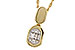 B320-14771: NECKLACE .07 TW BAG .12 TW