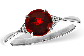 B320-15662: LDS RG 1.46 GARNET 1.48 TGW (7MM RD)