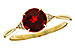 B320-15662: LDS RG 1.46 GARNET 1.48 TGW (7MM RD)