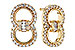 B321-00189: EARRINGS .05 TW BAGS .28 TW