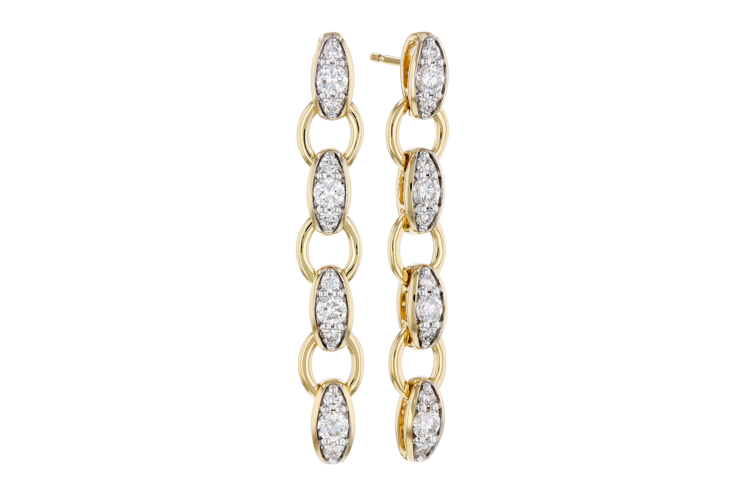 B321-01180: EARRINGS .65 TW