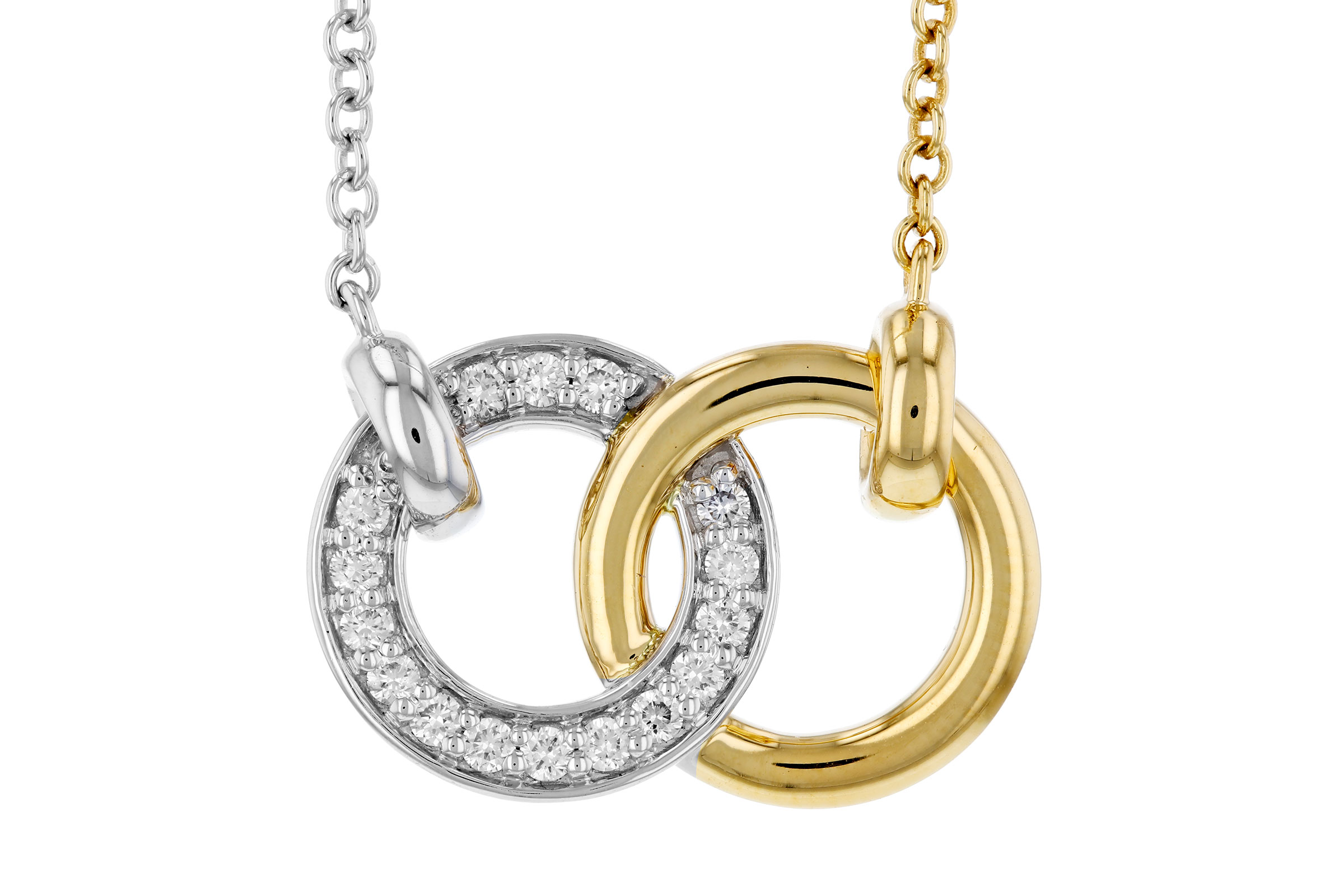 B321-02071: NECKLACE .20 TW (18")