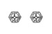 C045-62926: EARRING JACKETS .08 TW (FOR 0.50-1.00 CT TW STUDS)