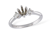 C051-02926: LDS SEMI DIA RING .14 TW
