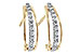 C230-11098: EARRINGS .19 TW