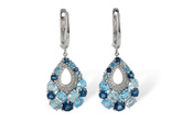 C232-89344: EARR 4.01 BLUE TOPAZ 4.24 TGW