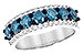 C234-66598: LDS WED RG 1.26 BLUE DIAS 1.70 TGW