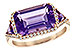 C235-55680: LDS RG 3.48 TW AMETHYST 3.70 TGW (12x8MM)