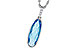 C318-30244: NECK 1.90 BLUE TOPAZ 1.93 TGW