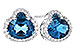 C318-33853: EARR 2.60 TW LONDON BLUE TOPAZ 2.81 TGW