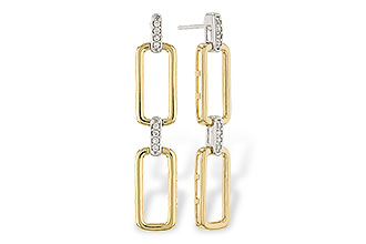 C319-24771: EARRINGS .08 TW