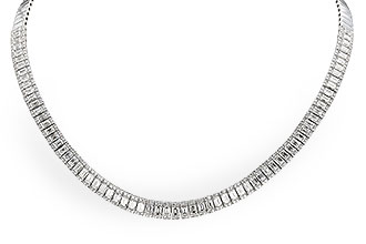 C319-25644: NECKLACE 9.26 E.C. 11.00 TW (16")