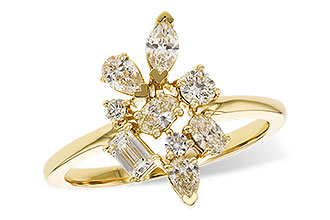 C319-25726: LDS DIA RG .75 TW FANCY CUT DIAMONDS