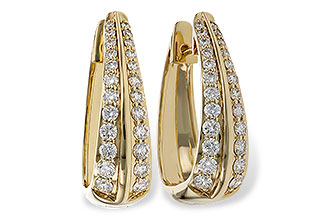 C320-12044: EARRINGS 2.00 TW