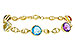 C320-12953: BRACELET 7.09 TW SEMI-PREC (GT,CIT,AMY,G.AMY,BT)